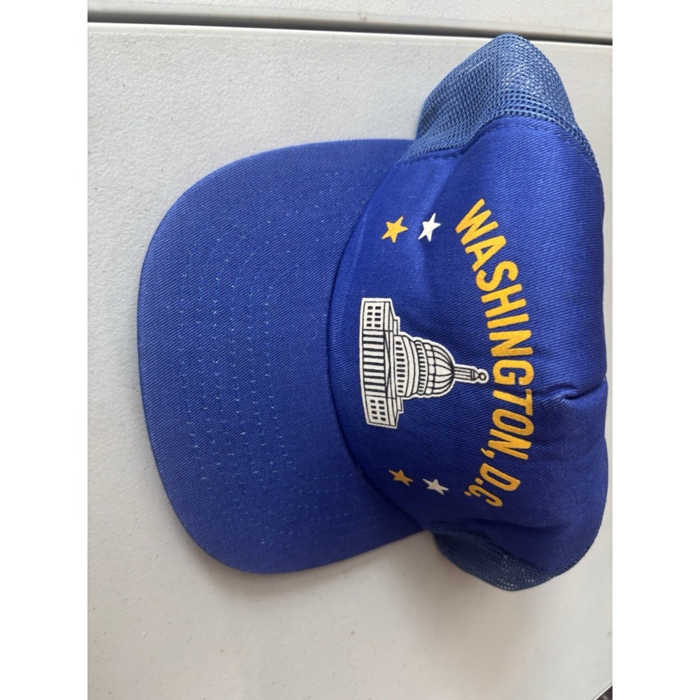 trucker hat baseball cap Vintage Snapback Mesh Retro Washington DC